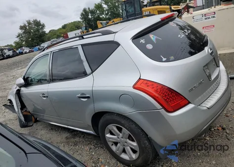 2006 Nissan Murano Sl from USA, damaged, VIN JN8AZ08W76W503103